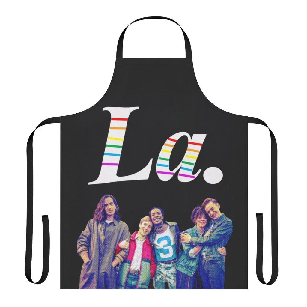 Colorful and vibrant apron featuring the text "It's a Sin" in a stylized design, a perfect accessory for the kitchen or hosting.