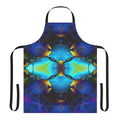 Colorful kaleidoscope design on a stylish apron