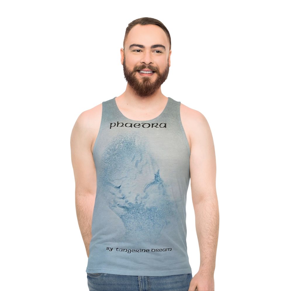 Phaedra unisex tank top in vibrant color
