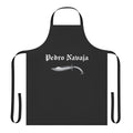 Colorful apron featuring latin music and salsa dance motifs