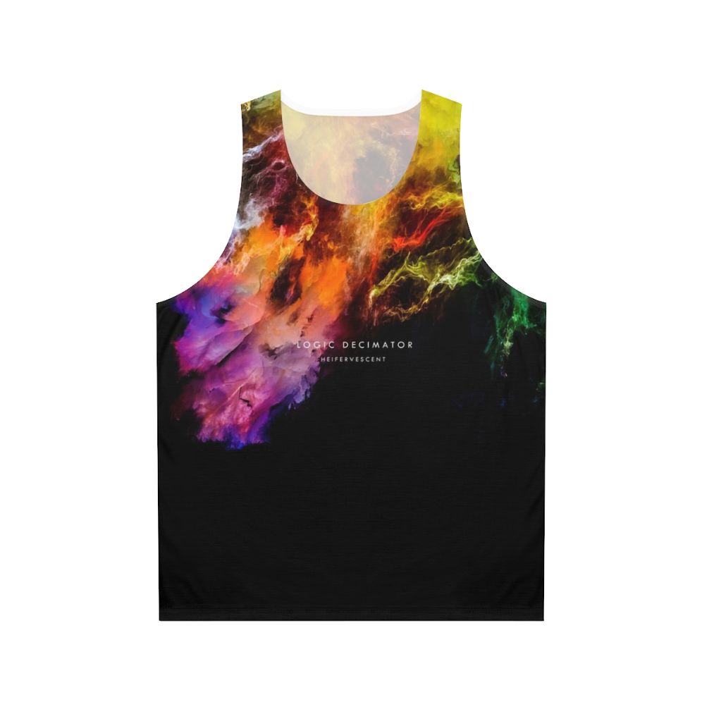 Vibrant logic decimator all over print unisex tank top