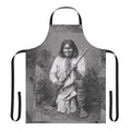 Colorful and stylish native american-inspired apron with tribal patterns