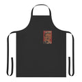Stylish orange apron with portrait illustration of Conan O'Brien