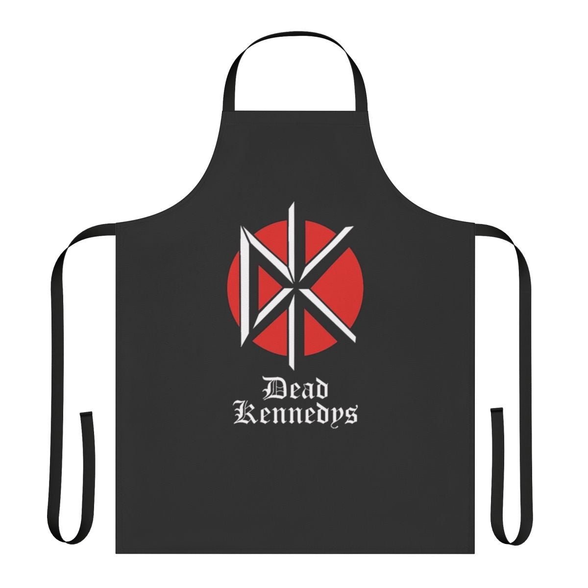 Colorful and stylish apron featuring the iconic Dead Kennedys logo and aesthetic