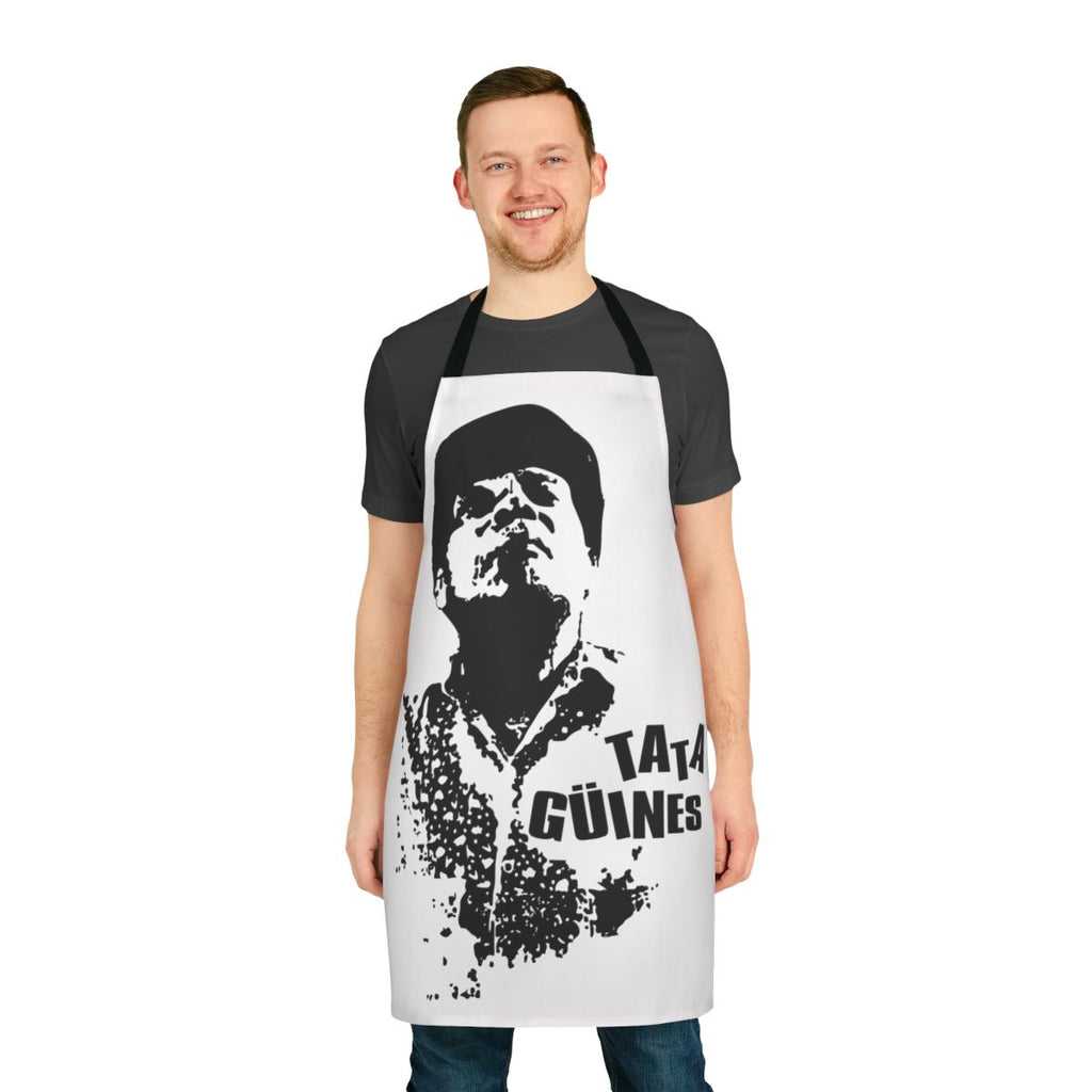Tata Guines-inspired drum apron for music enthusiasts and chefs
