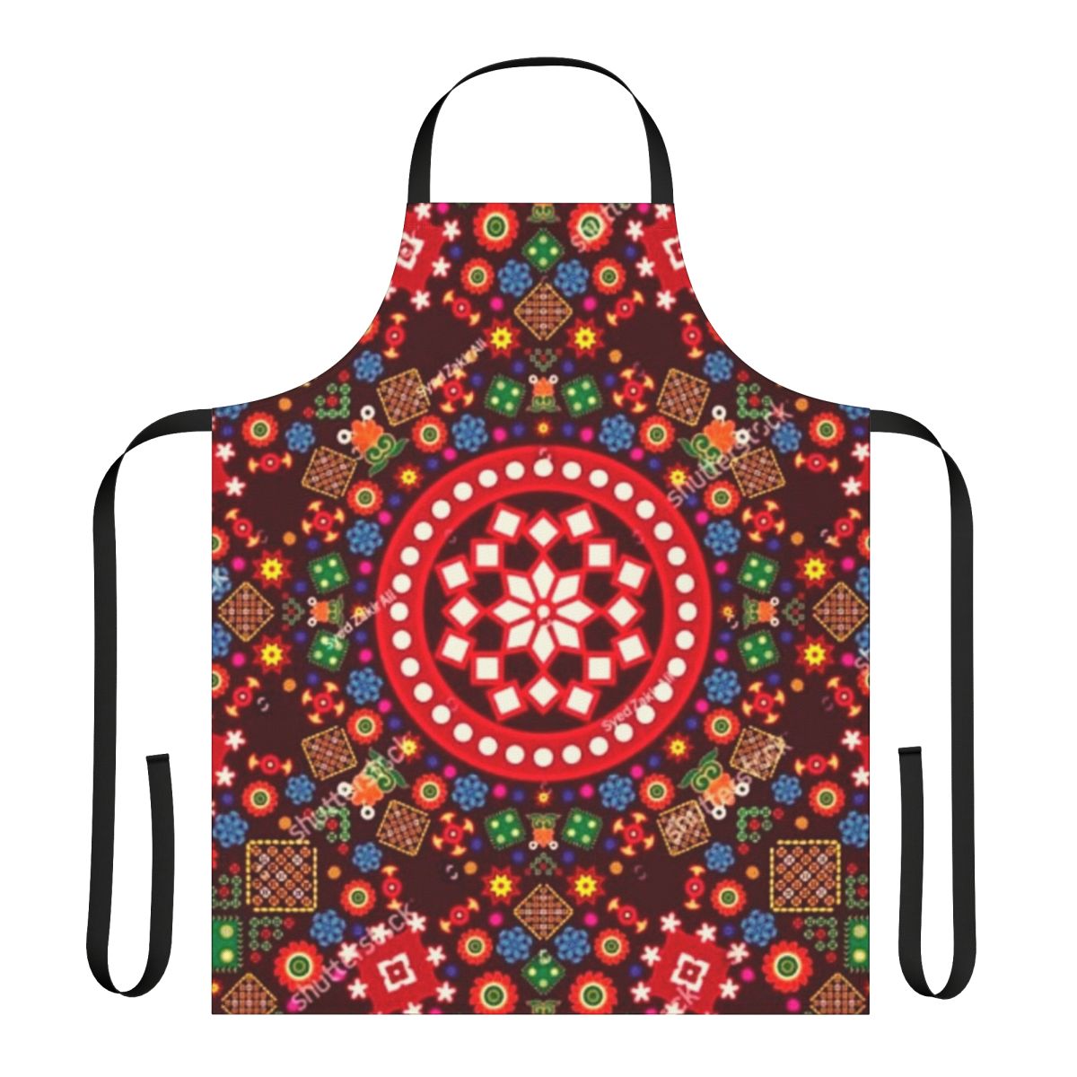 Apron featuring traditional Sindhi cultural design