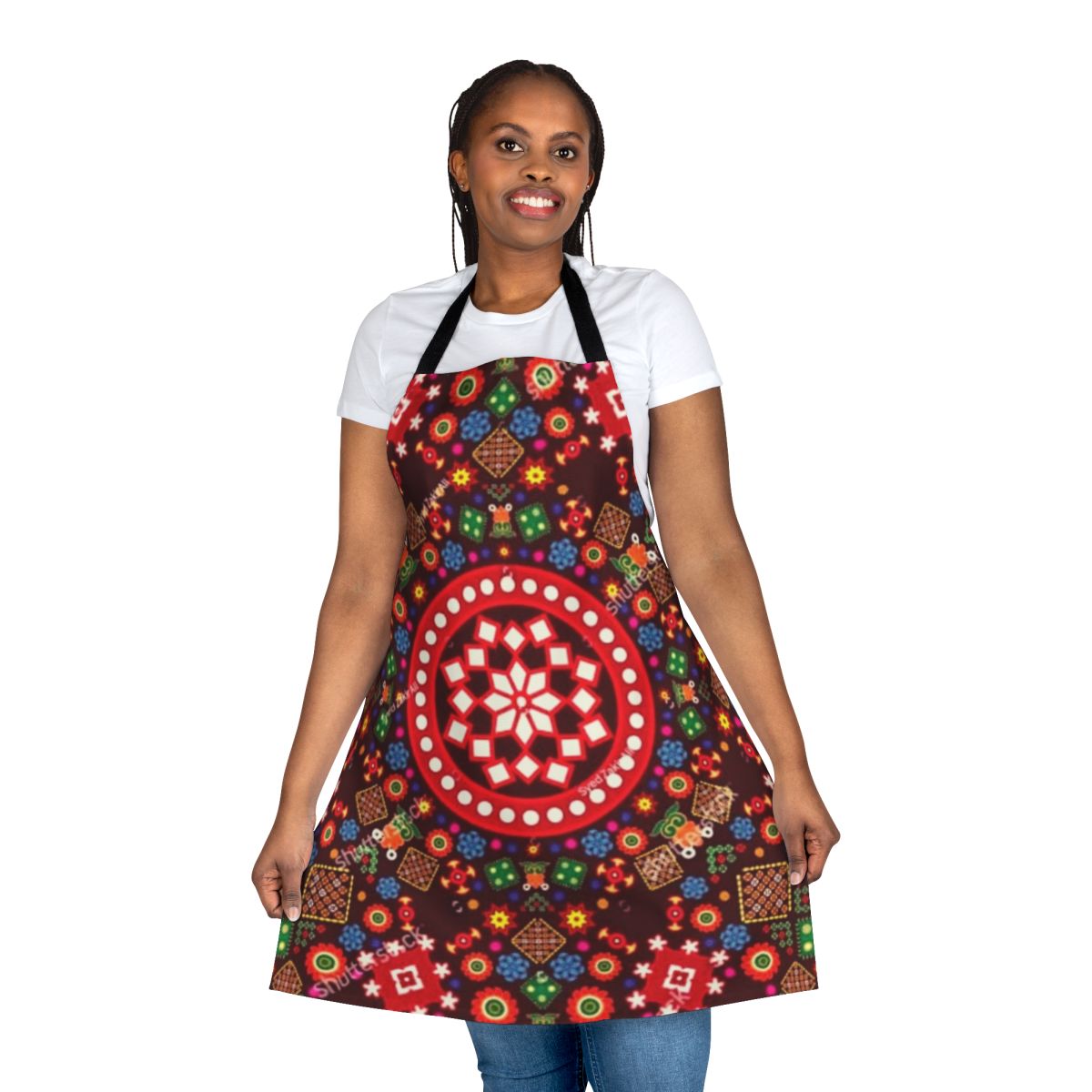 Apron featuring traditional Sindhi cultural design