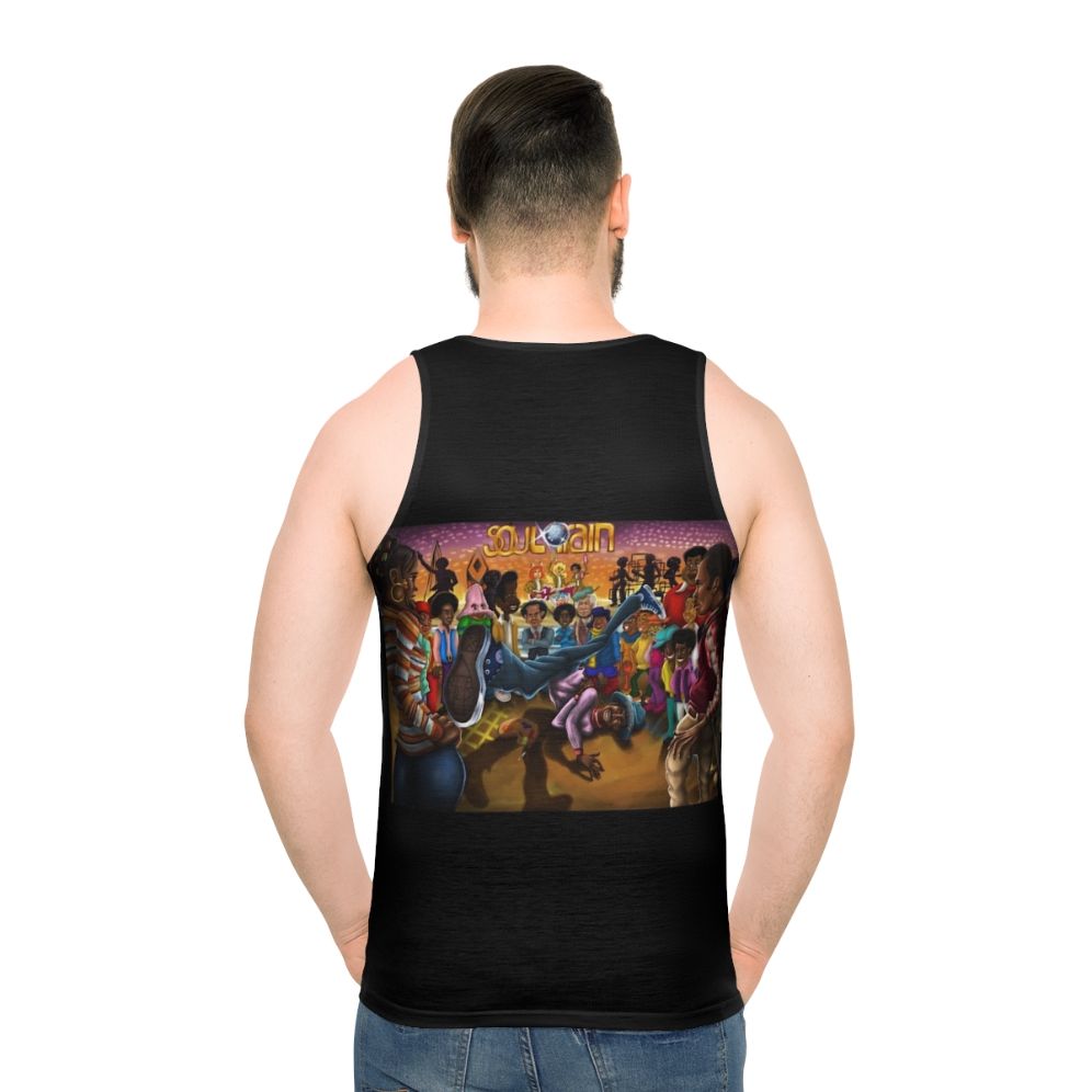 Vibrant Soul Train Retro Unisex Tank Top