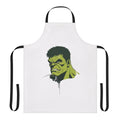 Vibrant superhero apron featuring Marvel-inspired graphics and designs.