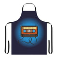 Vibrant multicolored halftone pattern apron with "Tasty Treats Vol 1" text