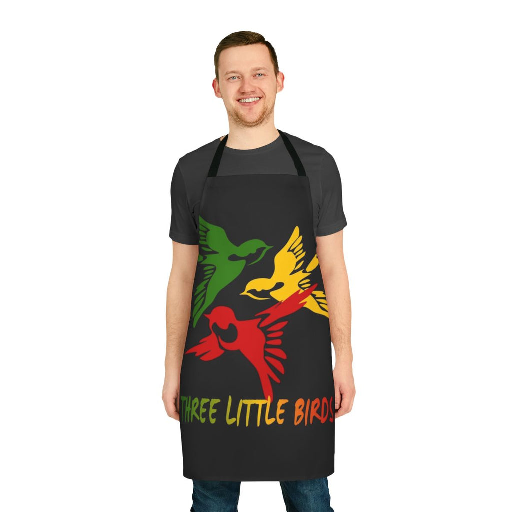 Colorful Three Little Birds Inspired Apron