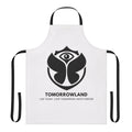 Tomorrowland-themed apron with colorful music-inspired design