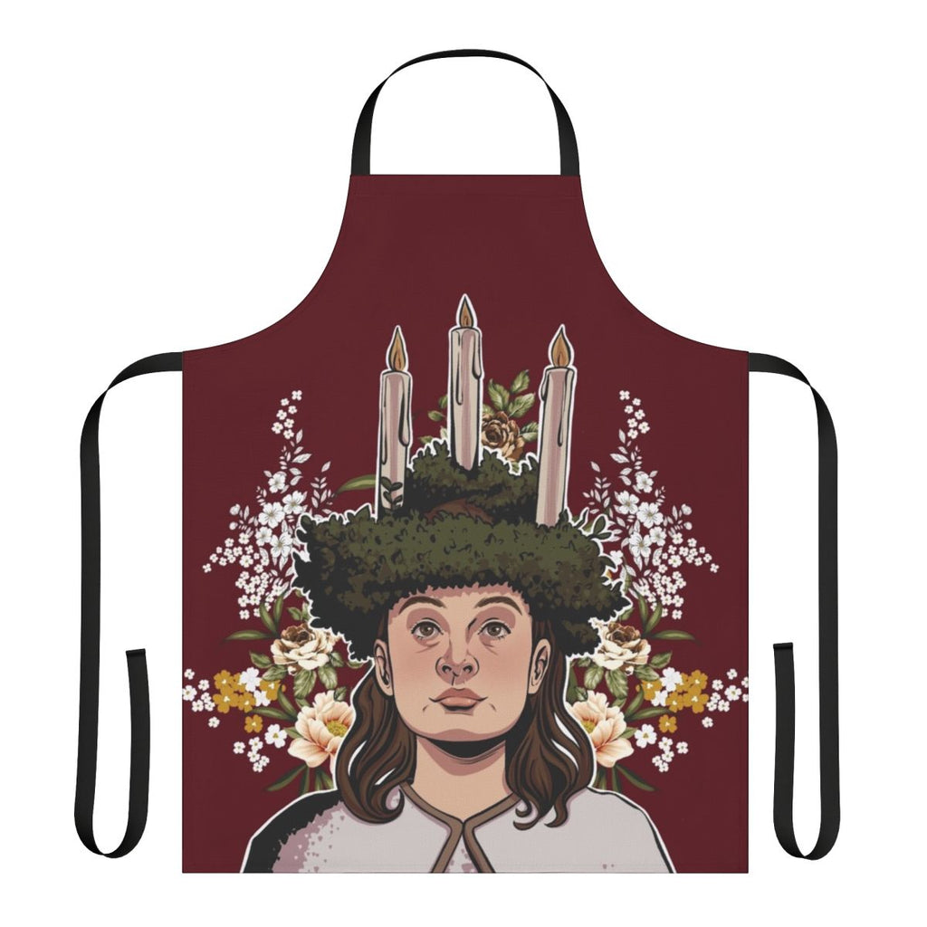 Stylish young royals fan art apron featuring the characters from the Netflix series