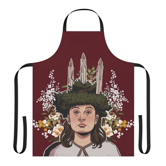 Stylish young royals fan art apron featuring the characters from the Netflix series