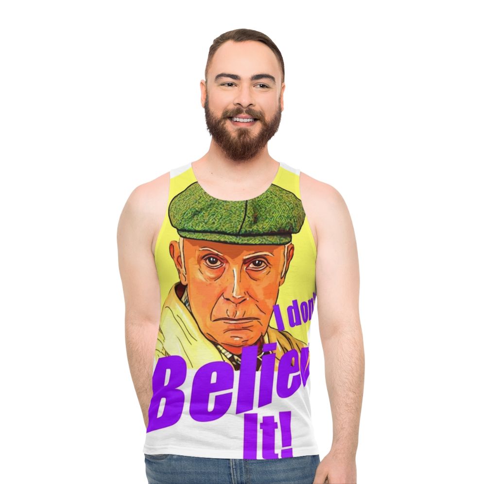 "Victor Meldrew 'I Don't Believe It' Unisex Tank Top"