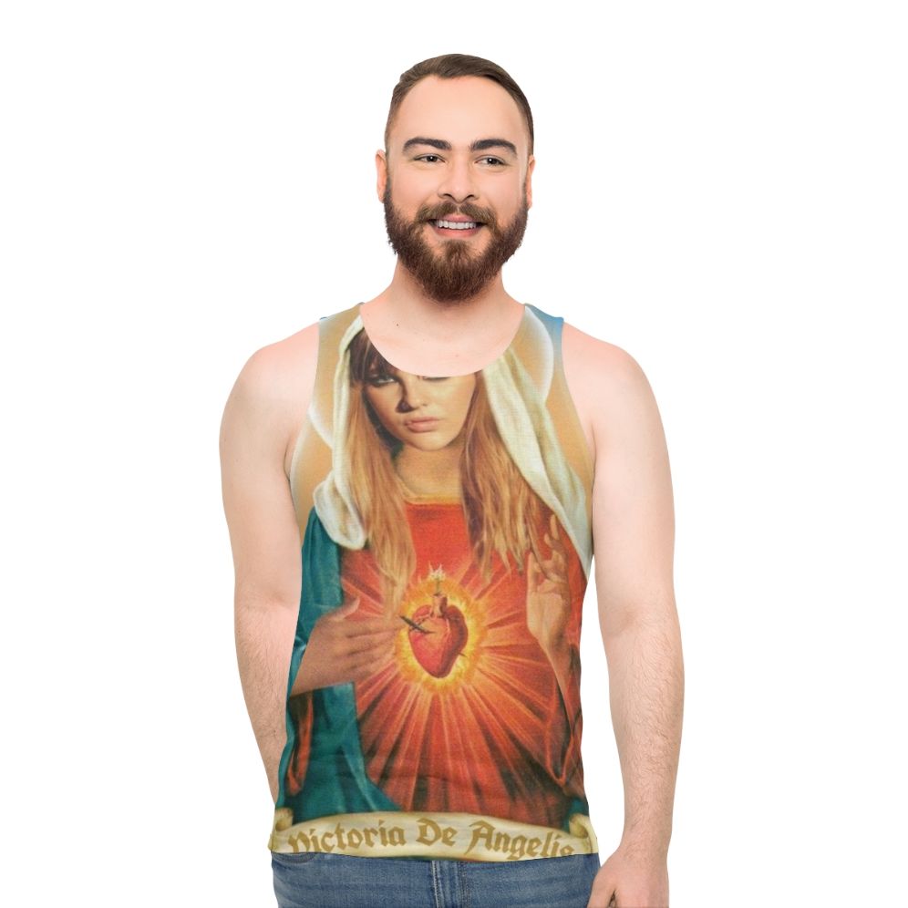 Victoria De Angelis as Mother Mary Unisex Tank Top
