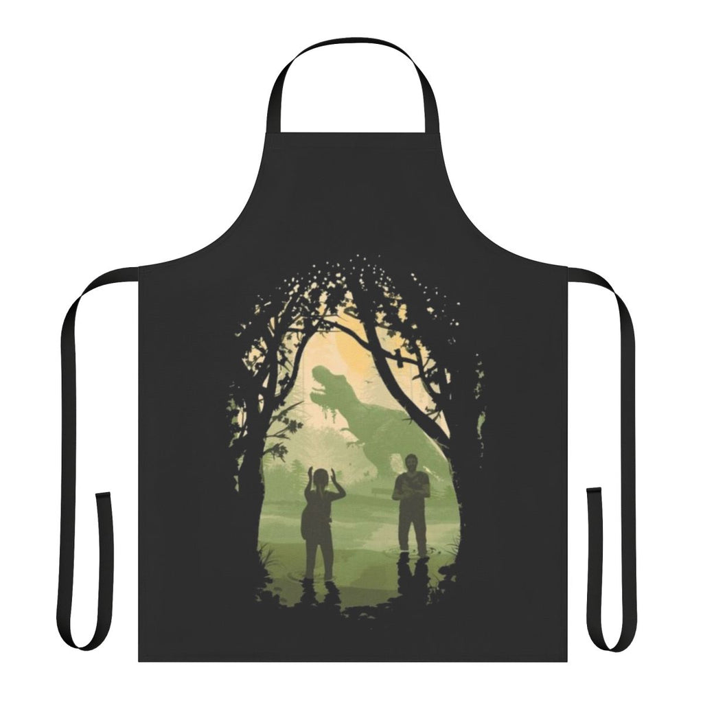 The Last of Us Part II Themed Apron, featuring characters Ellie and Joel from the popular video game