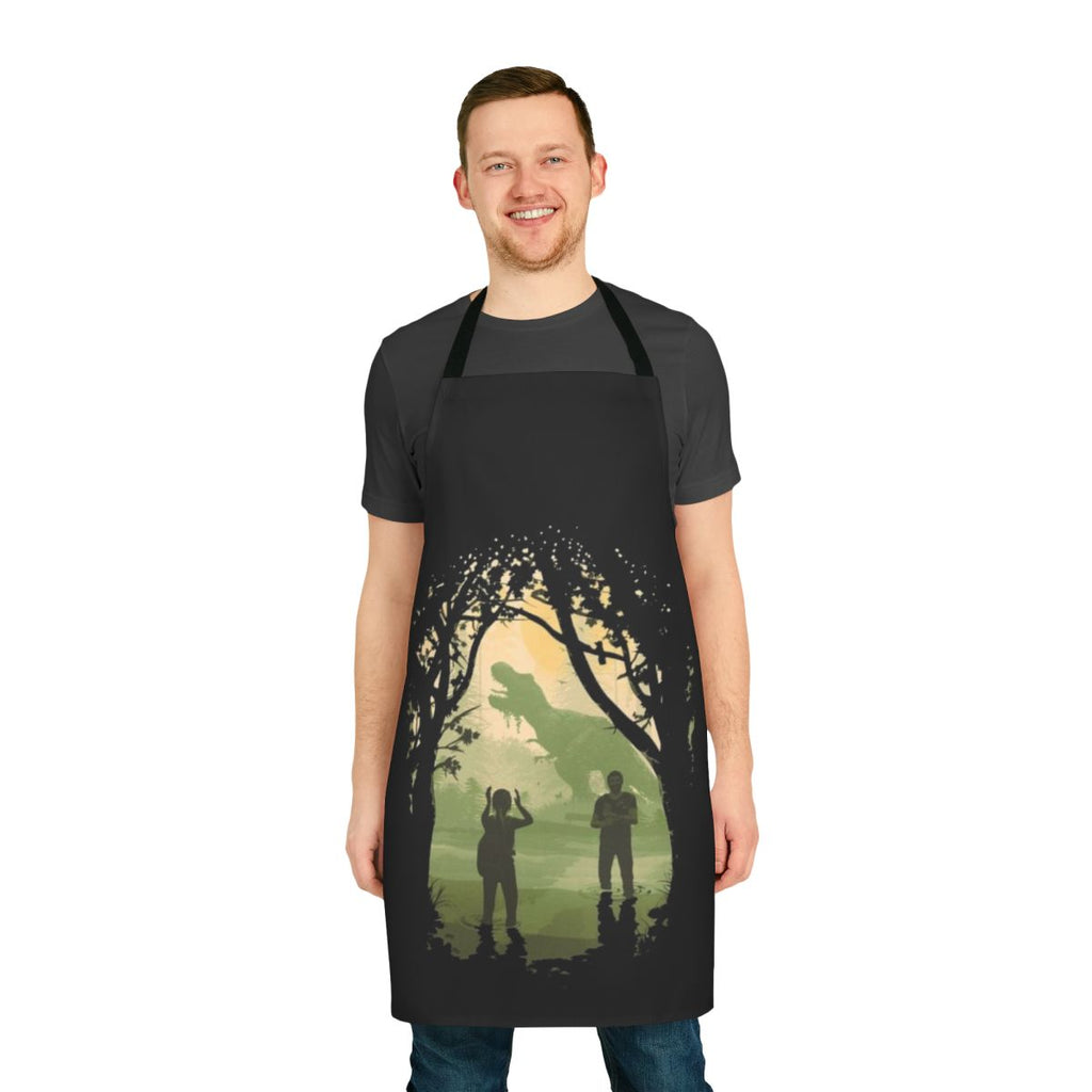 The Last of Us Part II Themed Apron, featuring characters Ellie and Joel from the popular video game