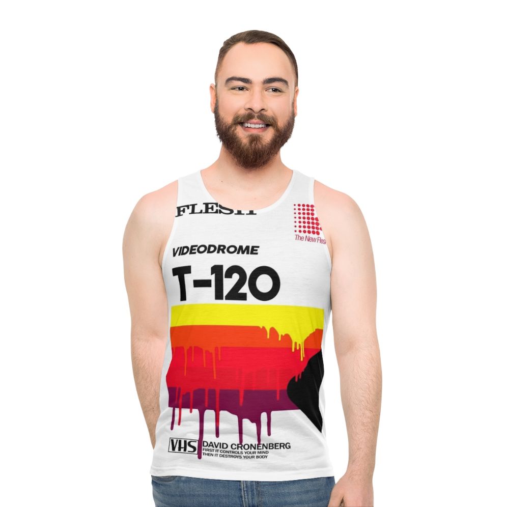 Videodrome cult classic 80s unisex tank top