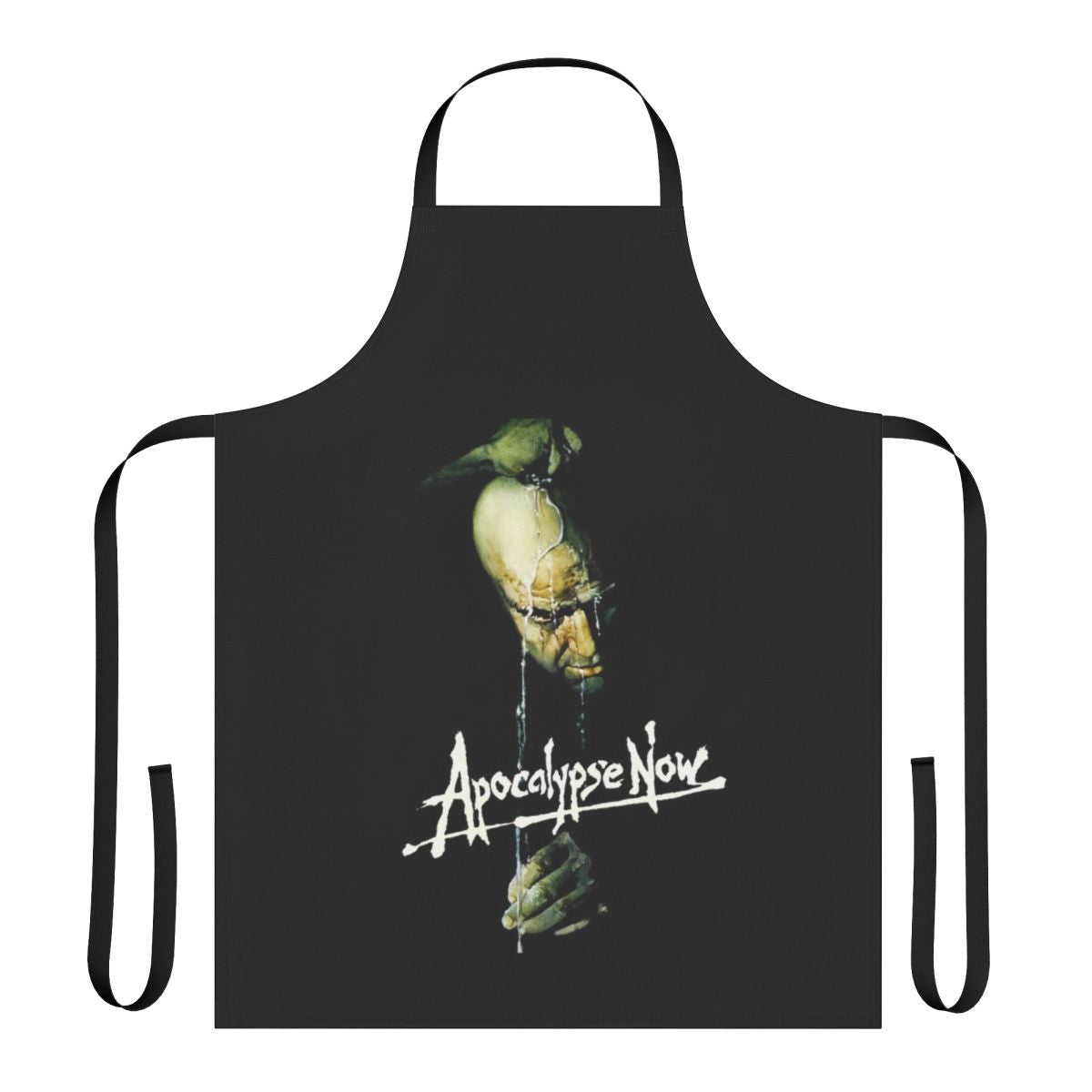 Vietnam War-inspired horror themed apron with Apocalypse Now imagery
