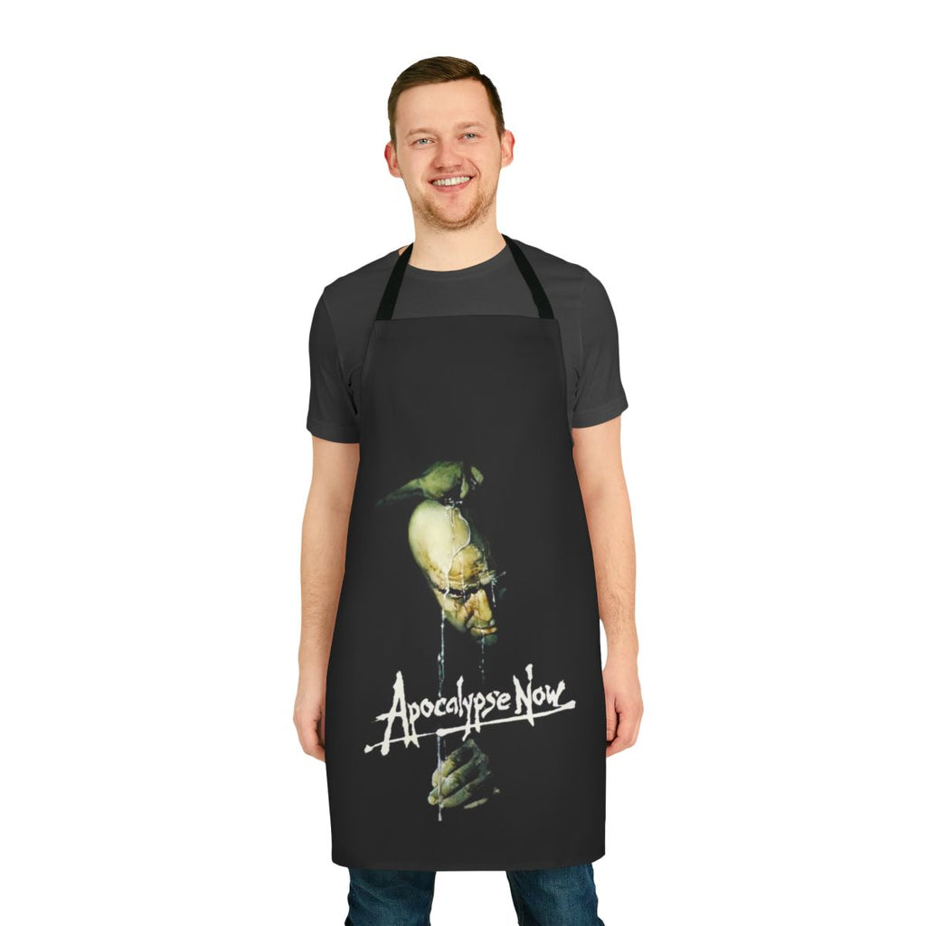 Vietnam War-inspired horror themed apron with Apocalypse Now imagery