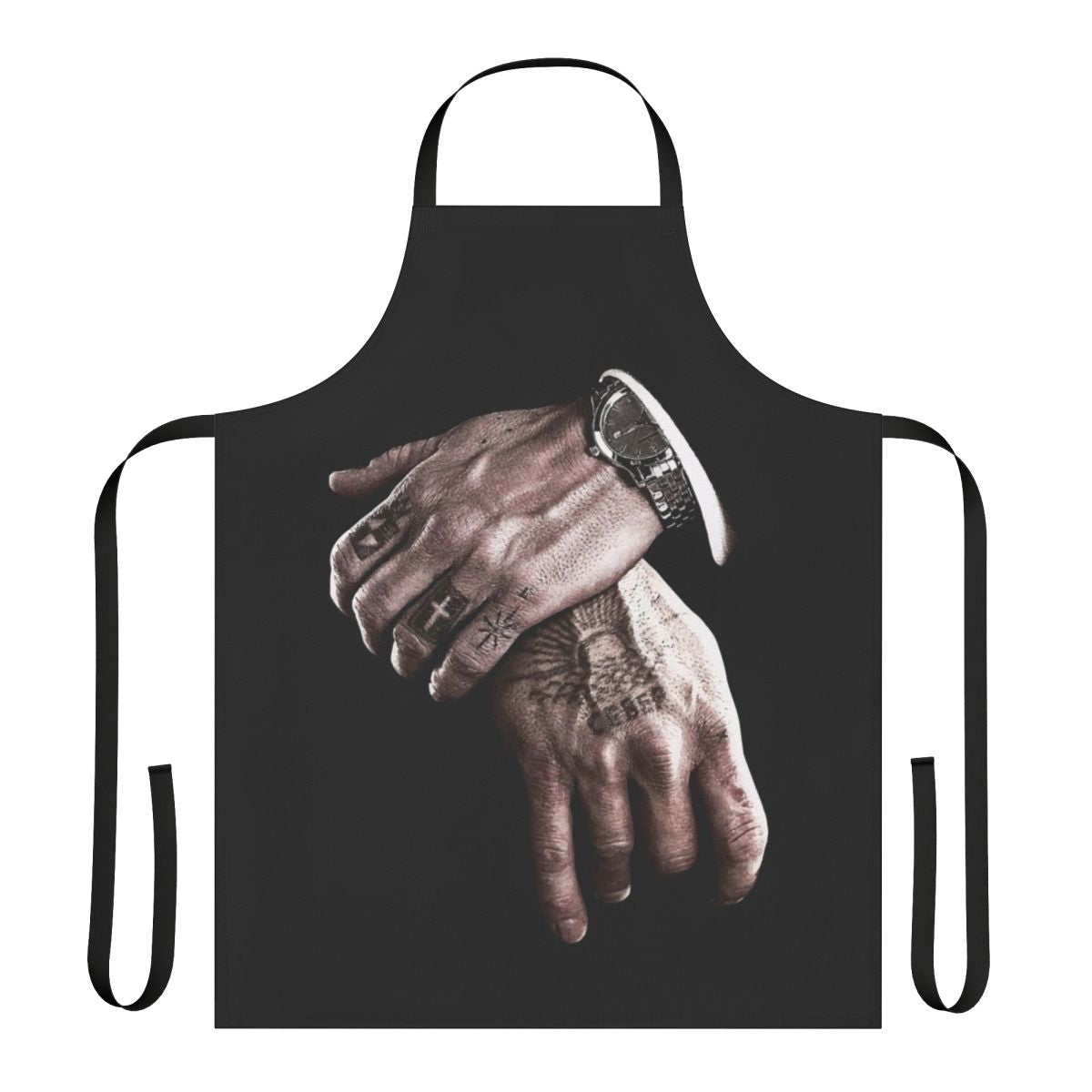 Viggo Mortensen as Nikolai wearing minimalist apron, inspired by the film Eastern Promises