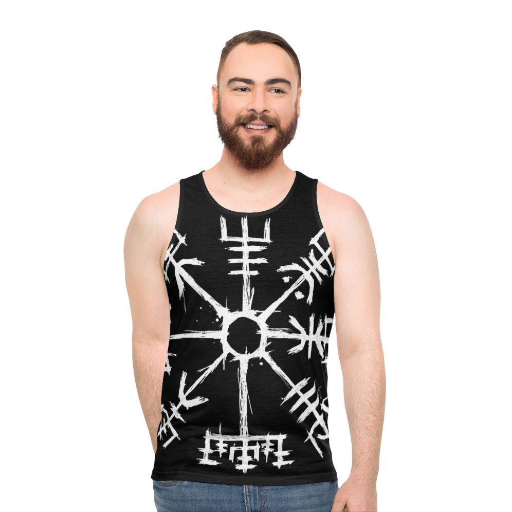 Viking Compass Vegvisir Unisex Tank Top