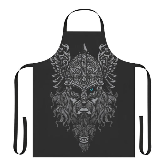 High-quality viking-styled apron featuring the Nordic god Odin