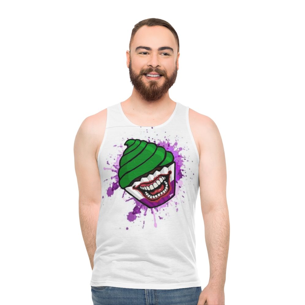 Villain Cupcake Unisex Tank Top