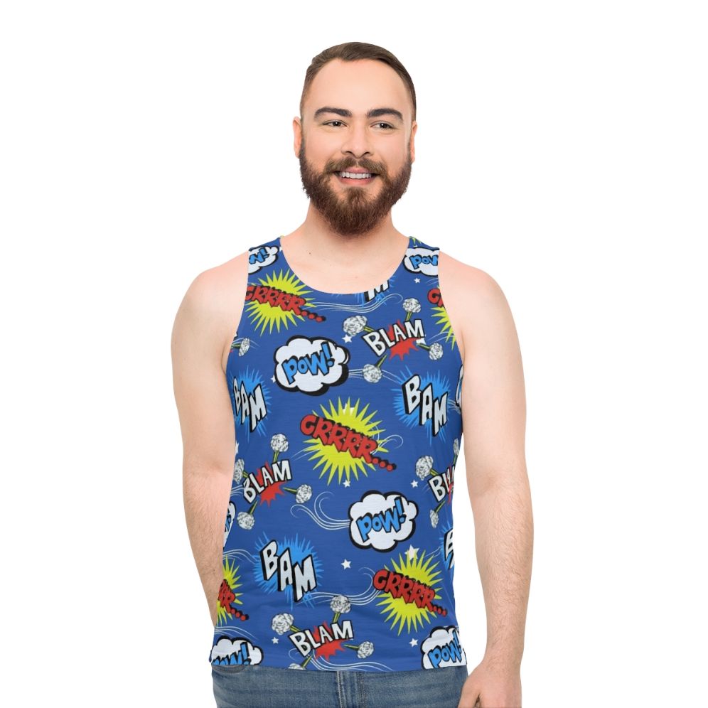 Villanelle Pajama Design Unisex Tank Top