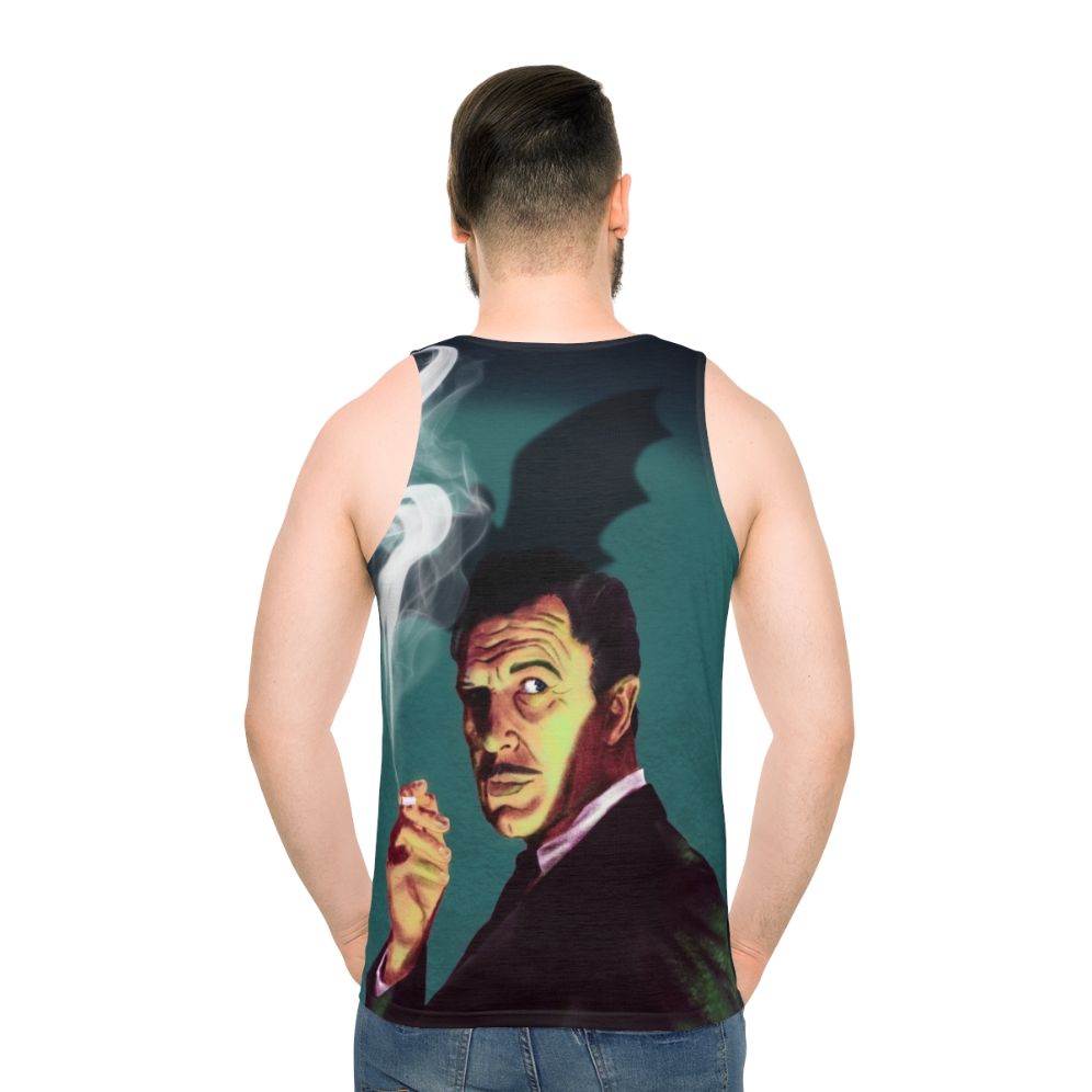 Unisex tank top featuring retro image of actor Vincent Price