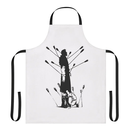 Vinland Saga inspired apron featuring characters and themes from the popular anime and manga series