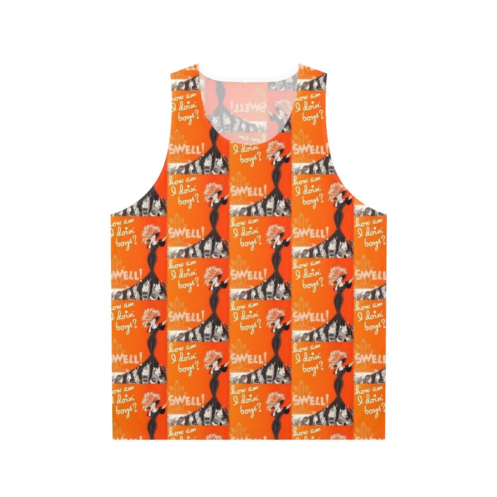Vintage 1930s movie poster art unisex tank top