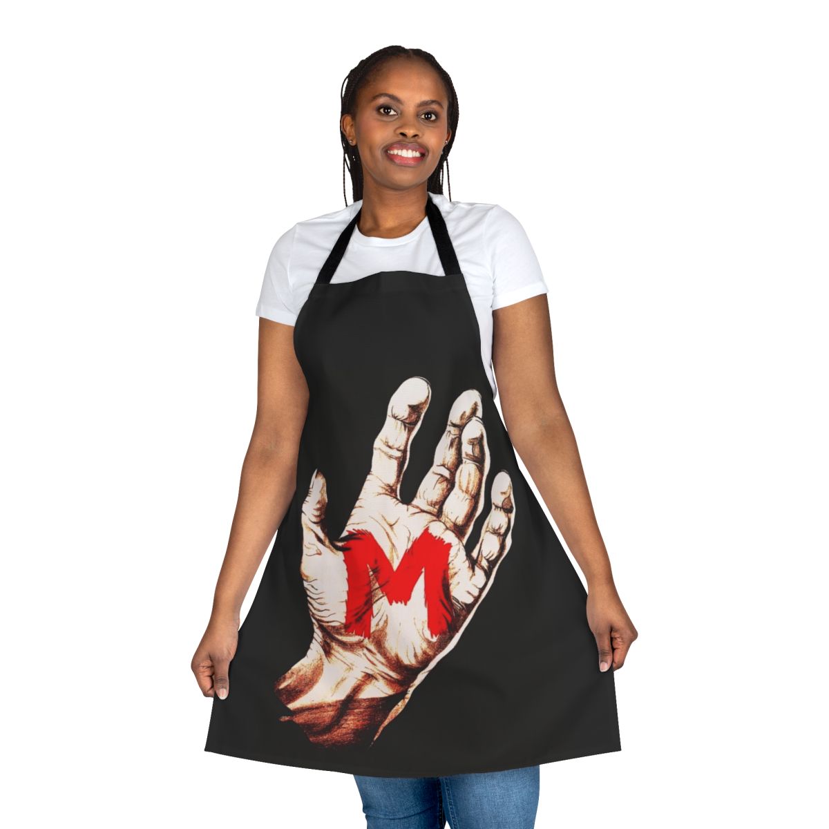 Vintage 1931 German classic mystery horror movie-inspired apron