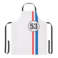 Vintage 1953 Volkswagen Beetle inspired retro apron