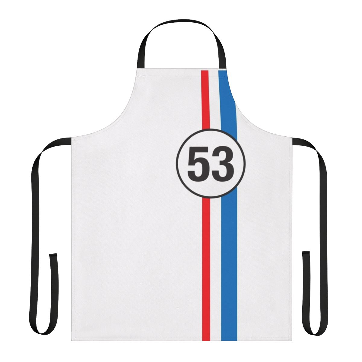 Vintage 1953 Volkswagen Beetle inspired retro apron