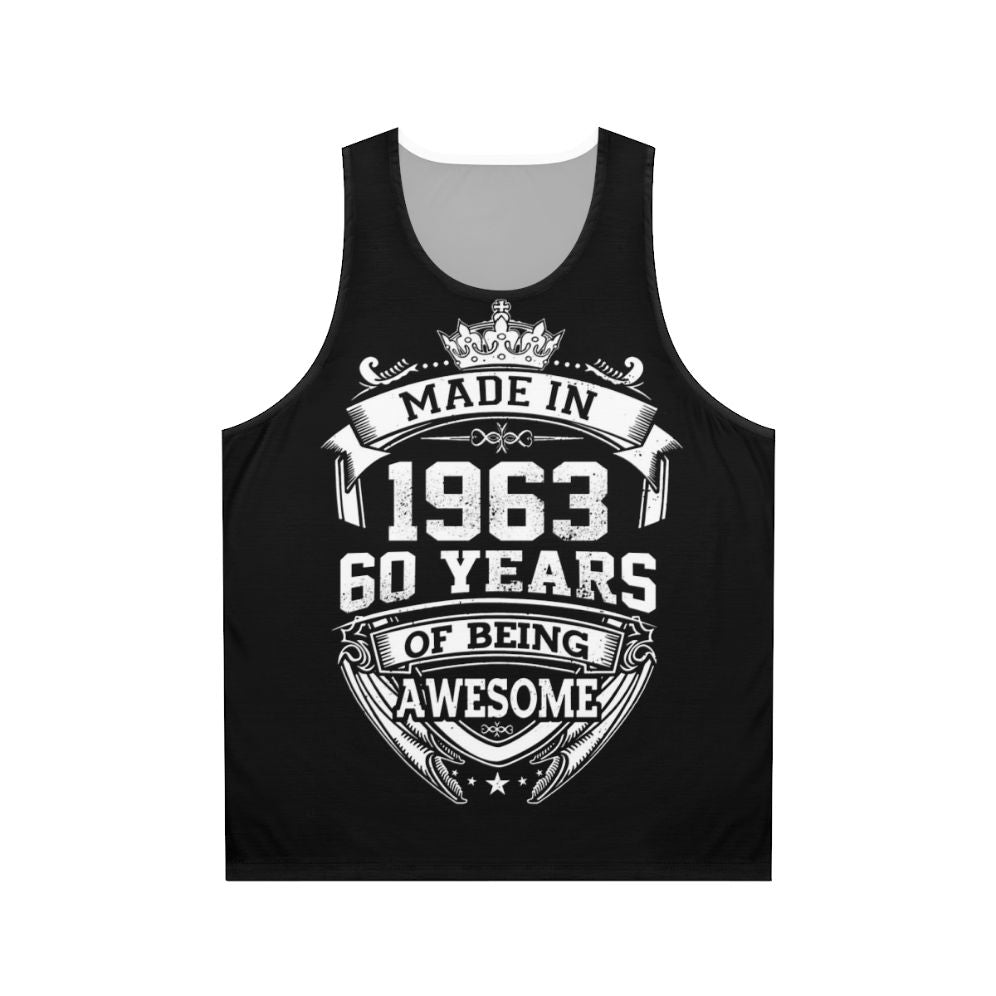 Vintage 1963 Awesome Unisex Tank Top