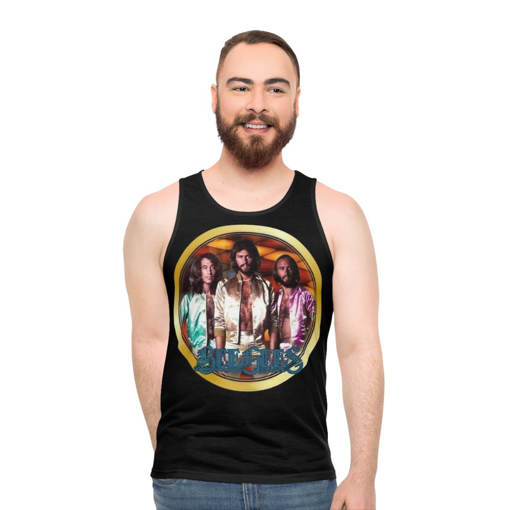 Vintage 1970s Bee Gees custom unisex tank top