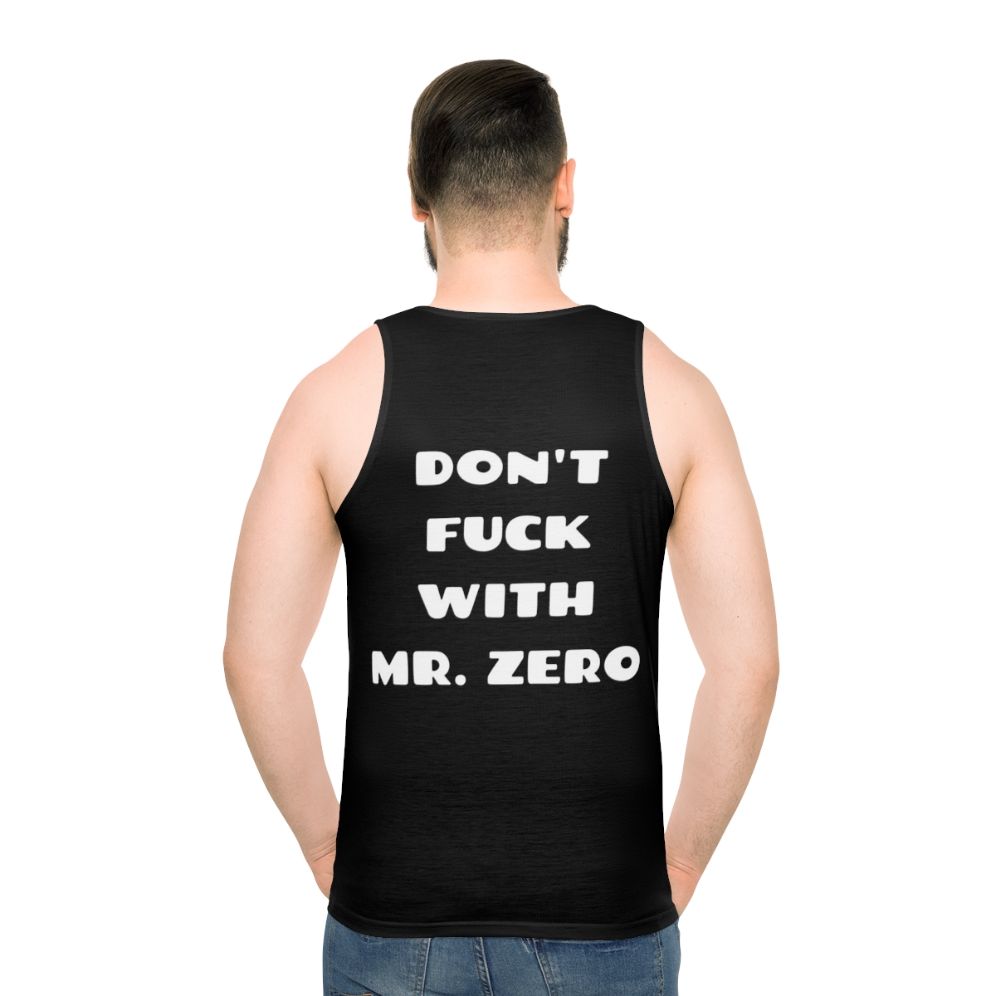 Unisex tank top featuring 1980s movie quotes