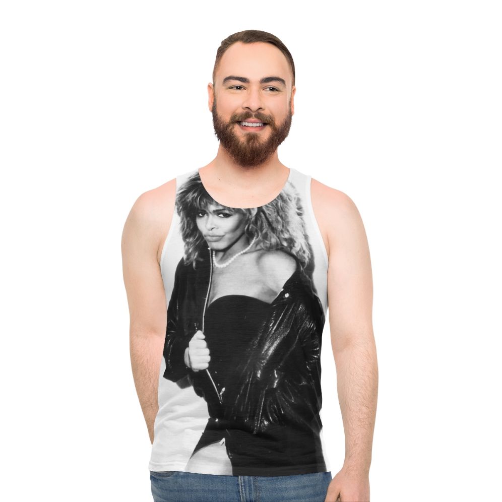 Vintage 80s old school unisex tank top