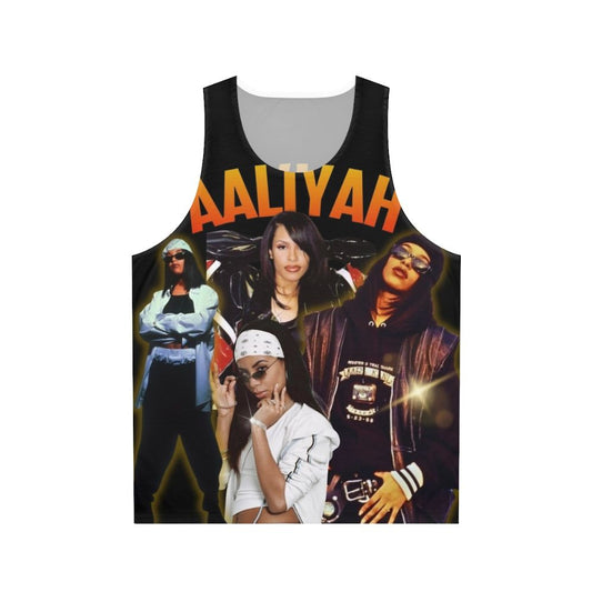 Vintage 90s Aaliyah inspired unisex tank top