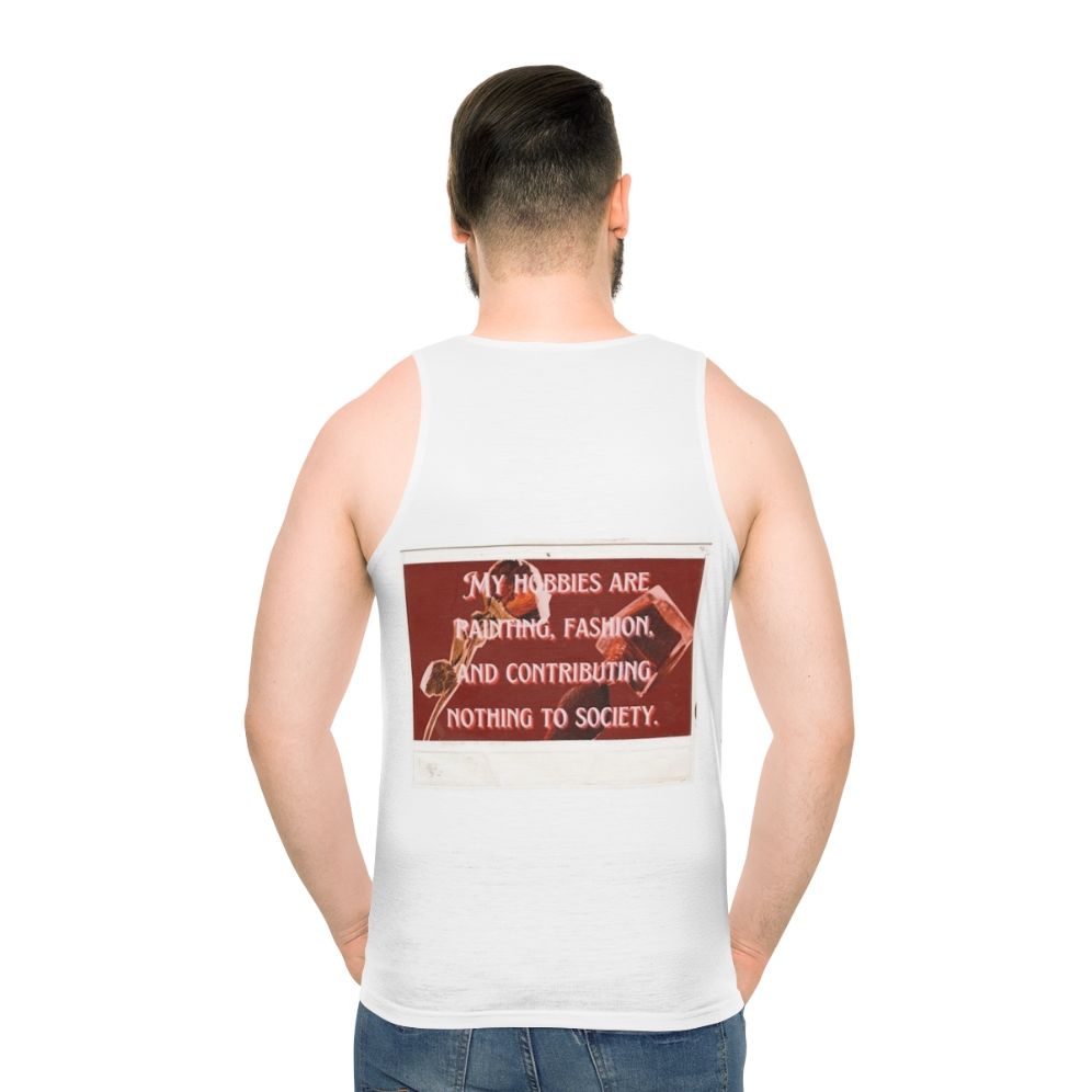 Vintage Aesthetic Hobbies Unisex Tank Top
