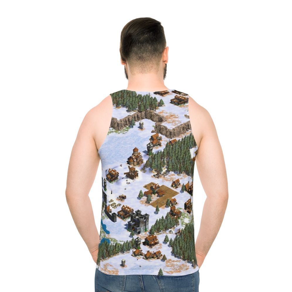 Vintage Age of Empires Snowy Landscape Unisex Tank Top