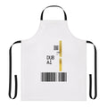 Vintage-style Dubai apron featuring a retro Pan Am airline logo design