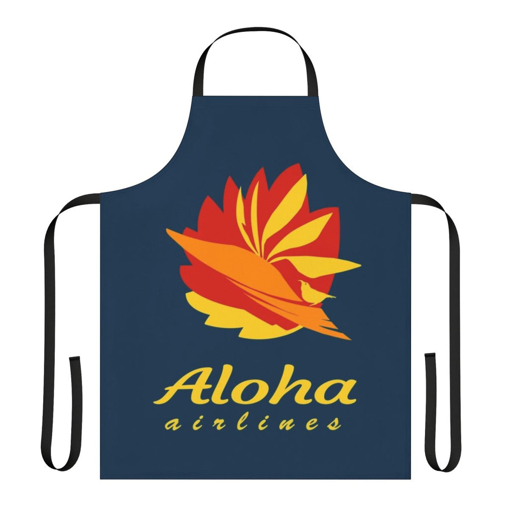 Vintage Aloha Airlines Apron with Retro Airline Logo