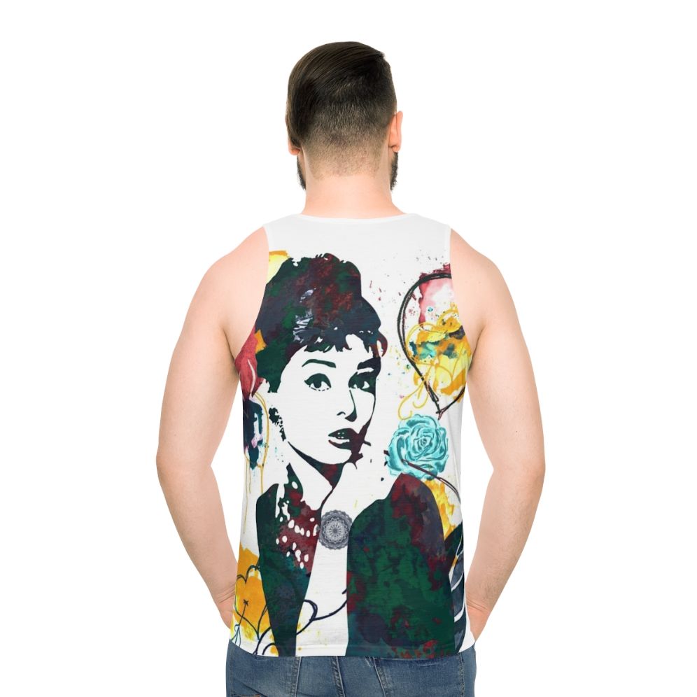 Vintage Audrey Hepburn Inspired Unisex Tank Top