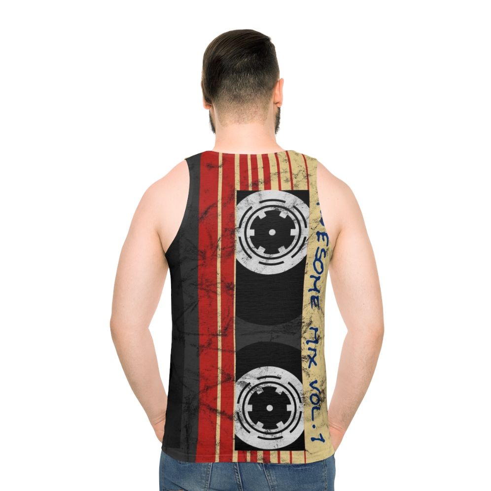 Vintage Awesome Mixtape Vol 1 Unisex Tank Top featuring Marvel Comics characters