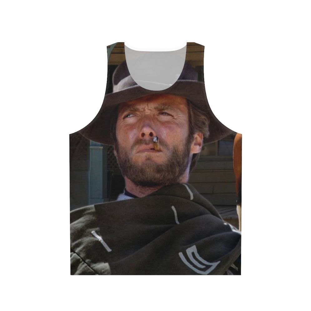 Vintage Badlands Town Unisex Tank Top