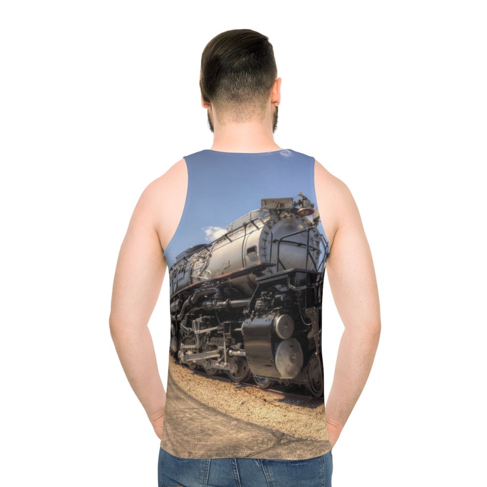 Vintage Big Boy Unisex Tank Top for Railroad Enthusiasts