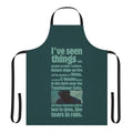 Vintage-style apron featuring a quote from the classic sci-fi film Blade Runner